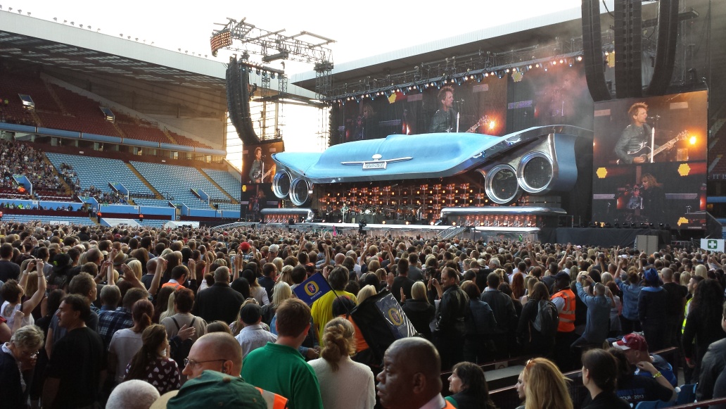 Bon Jovi, Villa Park, Birmingham - 9th June 2013